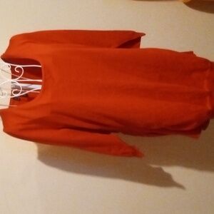 MAURICES NWOT SWEATER DRESS/TUNIC 2X HOT PINK/CORAL